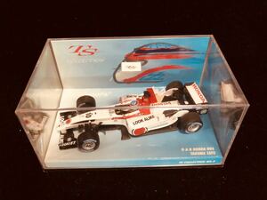 ミニチャンプス 1/43 B.A.R HONDA 006 TAKUMA SATO TS COLLECTION NO.5 （518 044310）