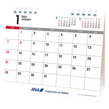ANA 全日空　株主優待　卓上カレンダー　2024年版「2024 ANA Calendar Schedule ＆ Memo」　2冊セット_画像9