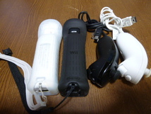 RSJN009【送料無料 動作確認済】Wii リモコン モーションプラス ジャケット ストラップ　ヌンチャク　ブラック　ホワイト 純正品 2個セット_画像2