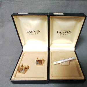 5511/1　GJ52055　LANVIN　タイピン　カフス　メンズ　アクセサリー　ランバン