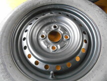 ET5045 ダイハツ 純正鉄ホイール BS ネクストリー 155/65R13 4本セット 溝有 4.00B 100_画像2