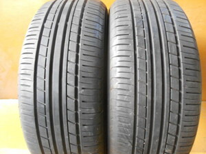 A4376 ヨコハマ ECOS ES31 205/55R16 2本セット バリ山 2020年製タイヤ