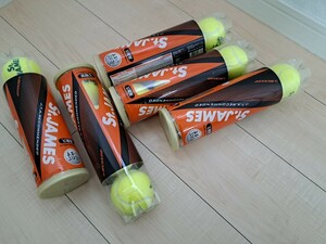 St.James 4個入りテニスニューボールx5=20個　-　未使用品