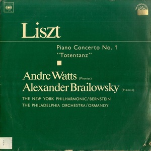 A00392910/LP/アンドレ・ワッツ(Pf)/アレグザンダー・ブライロフスキー(Pf)「Liszt / Piano Concerto No.1・Totentanz」