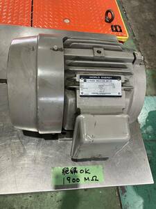 三相　200V モーター　5.5kW 4P 東芝　中古品