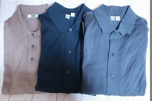 6-3051A/UNIQLO U エクストラファインメリノカーディガン ユニクロユー 3点セット