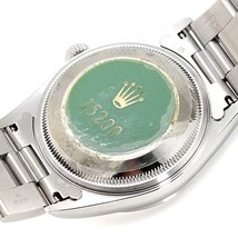 ロレックス ROLEX オイスターパーペチュアル デイト 15200 ブルー文字盤 P番 SS メンズ腕時計 自動巻き 34mm 男性 紳士 ビジネスマン_画像4