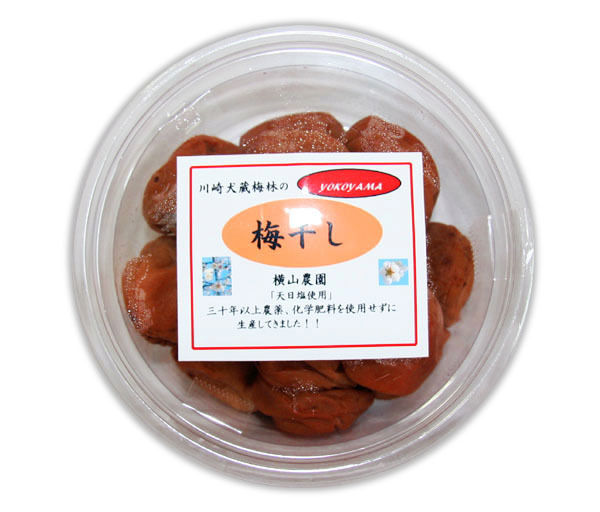 自然栽培 梅干し(250g)★神奈川県犬伏梅林★無肥料・無農薬★無添加・無着色・無化学調味料★一粒一粒手もぎして園主自らが漬け込んだ品♪