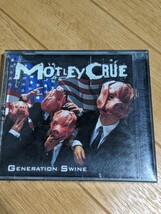 MOTLEY CRUE「 GENERATION SWINE 」　日本盤　ブックレット付き_画像1
