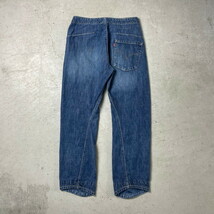 00年代 Levi's ユーロリーバイス ENGINEERED JEANS 立体裁断 変形デニムパンツ メンズW28 レディース_画像6