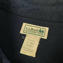 00年代 L.L.Bean エルエルビーン シャモアクロスシャツ メンズXL相当_画像3