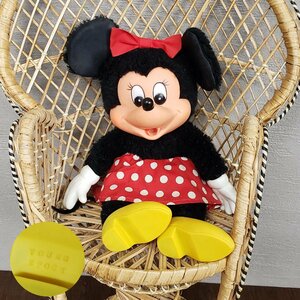  Young Epo k Minnie Mouse doll doll minnie Chan made in Japan Tokyo Disney Land antique soft toy TDL[60a1030]