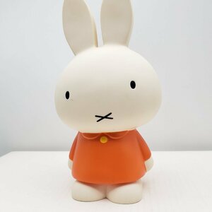 ミッフィー 貯金箱 高さ22cm プラ製 miffy 置物 飾り物 かわいいウサちゃん キャラクター グッズ コインバンク【60t3131】