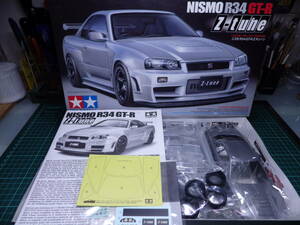 タミヤ　1/24　ニスモ　R34　GT-R　チューン