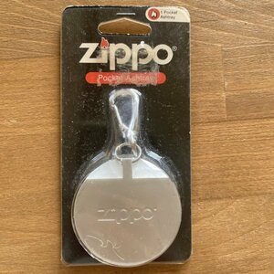 G1107 ZIPPO Pocket Ashtray 携帯灰皿 ジッポ　ジッポー Handy Ashtray 丸　サークル　未使用保管品