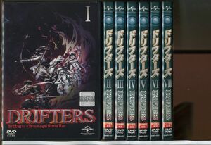 DRIFTERS ドリフターズ/ 全7巻セット 中古DVD レンタル落ち/c0062