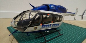 ☆HIROBO S.R.B スーパースケールシリーズ SRB EC145 POLIZEI BODY SET 塗装済　ヒロボー　ラジコンヘリコプタースケールボディ☆