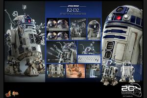 新品未開封 ホットトイズ ムービー・マスターピース 1/6 スターウォーズ エピソード2 クローンの攻撃 R2-D2