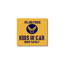 KIDS IN CAR/キッズインカーマグネットステッカー★世田谷ベース(旧米空軍タイプ)黄_画像1