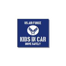 KIDS IN CAR/キッズインカーマグネットステッカー★世田谷ベース(旧米空軍タイプ)青_画像1