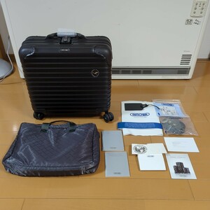 未使用品 限定ルフトハンザモデル RIMOWA リモワ トパーズ ステルス 4輪ビジネストローリー