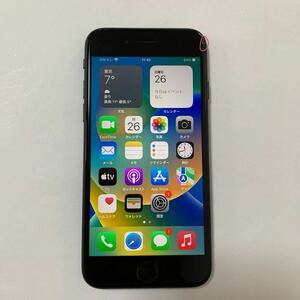 中古 simフリー　AU iPhoneSE 2世代　64gb 欠け傷小　ロックオフ