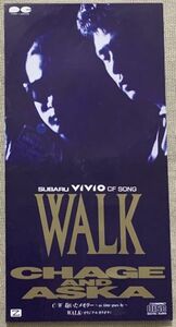 8cmCDシングル CHAGE&ASKA WALK 抱いたメモリー WALKのオリジナルカラオケ収録 飛鳥涼 BLACK EYES 澤地隆 村上啓介 PCDA-00294