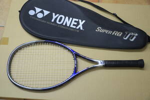 YONEX★ヨネックス SUPER RQ Ti 800 LONG 硬式テニスラケット ケースカバー付■TITANIUM MESH COMPOSITE