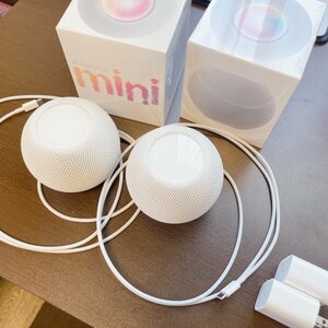 Apple HomePod mini ホワイト 2個セット