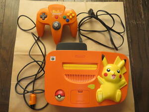 ニンテンドウ64 本体 ピカチュウ（オレンジ＆イエロー） N64 ニンテンドー64 