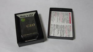 CEO スペシャルパーソン ZIPPO 展示未使用品