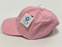 adidas アディダス ADJUSTABLE 吸湿速乾 Cap キャップ 帽子 ピンク 展示未使用品_画像3