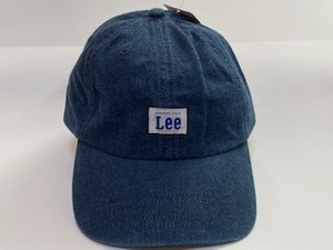 Lee リー デニム調 Cap キャップ 帽子 展示未使用品