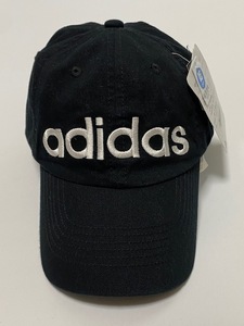 adidas アディダス Cap ローキャップ 帽子 吸湿速乾 ブラック 展示未使用品