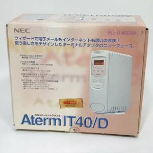 ★送料無料★匿名配送★ISDN ルーター NEC Aterm IT40/D 箱 TA ターミナルアダプタ　PC-IT40D1A