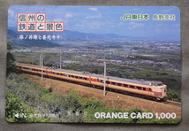 【使用済】JR東日本　オレンジカード　２_画像1