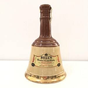 未開栓 BELLS ベルズ Blended Scotch Whisky スコッチ ウイスキー 750ml 約1297g 陶器 ベル型 古酒