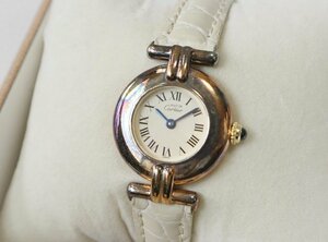 *ヴィンテージ must de CARTIER ◆ MUST COLISEE マストコリゼ 腕時計 925 ゴールド アンティーク カルティエ ◆KC-1