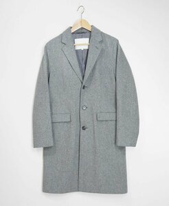 美品 MACKINTOSH ◆ ウール チェスターコート 36 グレー *ハリ感 マッキントッシュ UK製 ◆ GD19