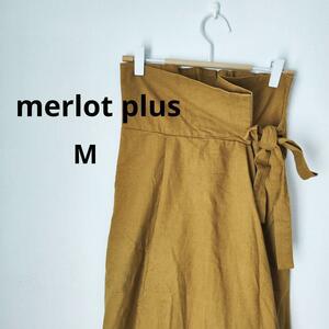 【merlot plus】メルロープリュス(M) フレアスカート【美品】