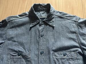 ビッグヤンク BIG YANK 1943 SHIRTS U.S.NAVY シャンブレーシャツ ワークシャツ ネルシャツ RRL Ralph ラルフ VINTAGE ヴィンテージ