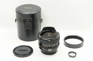 【アルプスカメラ】SIGMA シグマ FISHEYE 16mm F2.8 FILTERMATIC MULTI-COATED Nikon Fマウント用 Ai MF ケース付 230902q