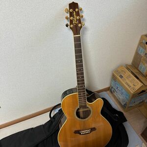 Takamine/タカミネ PTU511Nアコースティックギター ソフトケース付き 現状品