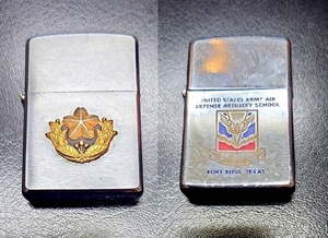 2個セット『陸上自衛隊エンブレム＆USエアーフォース学校　ZIPPO　ジッポ』　GAMERA　ゴジラ　東宝　怪獣　