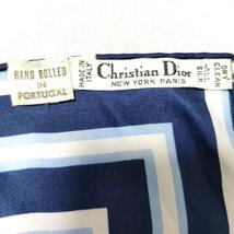 【美品】タグ付き Christian Dior クリスチャンディオール トロッター スカーフ ヴィンテージ_画像7