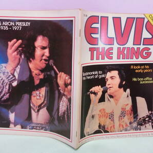 エルヴィス・プレスリー 洋書 64ページ 1977年メモリアル コレクターズエディション写真集 雑誌 ELVIS THE KING BOOK エルビス・プレスリーの画像2