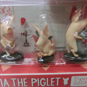 【SALE】絵本 オリビア ザ ピグレット◆ミニ フィギュア 3種セット 人形◆OLIVIA THE PIGLET イアン・ファルコナー ディズニーチャンネル豚の画像2