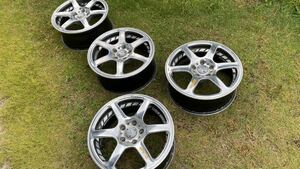 当時物 送料込み RAYS　VOLKRACING　DEYTONA-S　17インチ　7J+42　5H PCD114.3 ハブ径73