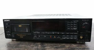 【行董】AG000APH79 SONY ソニー DTC-55ES デジタルオーディオテープデッキ 100V 28W 50/60Hz 通電OK 動作NG 現状品
