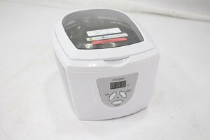 【行董】AZ033BOS72 CITIZEN シチズン 超音波洗浄器 SWS510 通電確認済み アクセサリー 眼鏡 洗浄 ピンセット付き 現状品 ゆうパック